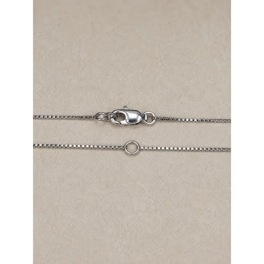 Ostbye Diva Diamonds Sterling Silver .01 CT Heart Pendant Necklace 18 Inch